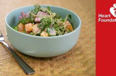 Kūmara and watercress salad | Healthy Recipes | Heart Foundation NZ