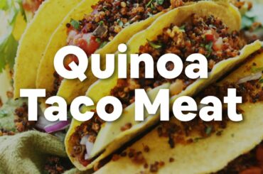 Quinoa Taco Meat | Minimalist Baker Recipes