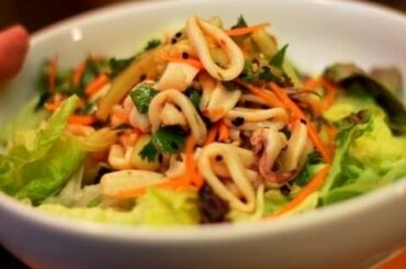 Best CALAMARI SALAD recipe (Squid!)