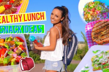 HEALTHY LUNCH + SNACK IDEAS FOR BACK TO SCHOOL 2016! VEGETARIAN AND VEGAN | Kristi-Anne Beil