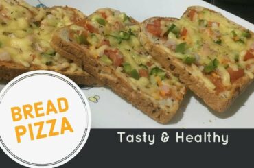 Tava Bread Pizza Recipe | Quick and Healthy 5 Minute Recipe | No Oven Recipe