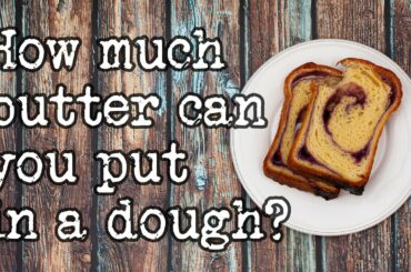 Blueberry swirl SOURDOUGH BRIOCHE bread | Recipe brioche bread by hand