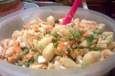 How to make an Authentic Ghanaian Salad Recipe: Christmas Edition: Step by Step Demo!