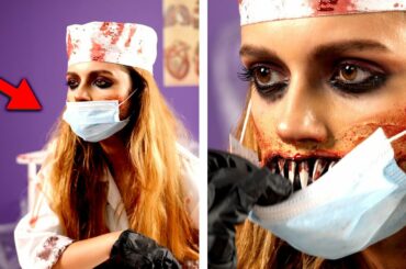 6 Scary Halloween Makeup and DIY Costume Ideas