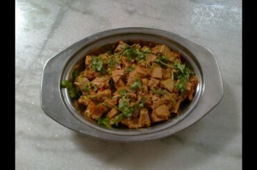 Raw Jack Fruit Masala - Pala kai Masala  Recipe By Healthy Food Kitchen