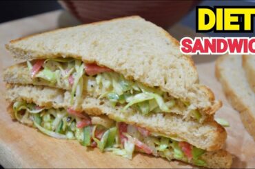 DIET SANDWICH || Low Fat Tasty Sandwich by (YES I CAN COOK) #DietRecipe #DietSpecial #Sandwich