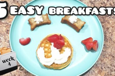 5 Breakfast Ideas - Week 4 - Bella Boo's Lunches Breakfast edition