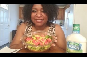 WATERMELON SALAD CHALLENGE • BY ANGIE IN REALIFE • BURPS