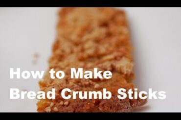 Bread Crumb Sticks : An Easy Snacks Recipe