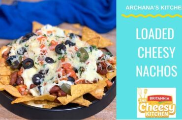 Loaded Cheesy Nachos - Party Appetiser Recipes