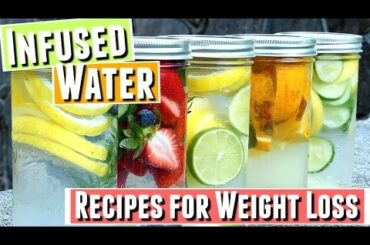 Fruit INFUSED WATER RECIPES to LOSE WEIGHT, Infused Water for WEIGHT LOSS Recipes, Infused Water