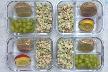 Chicken Salad Meal Prep for Easy, Healthy Lunchtime Convenience!