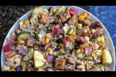 VEGGIE TEMPEH STIR FRY | Healthy Lunch Ideas | Vegan Meals