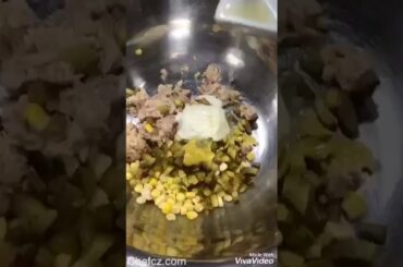 The best mix for a Tuna Sandwich by Chef Fadi Zaki Hammoud @chefcz...روعة سندويش التونا