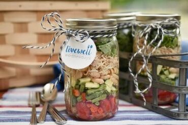 Mediterranean Layered Salad Recipe