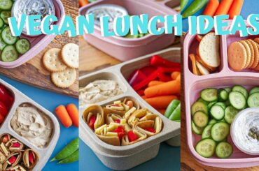 Healthy Packed Lunch Ideas for SNACK LOVERS 🌱📚 BACK TO SCHOOL 2019
