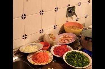 HOW I MAKE MY HEALTHY LUNCH FOR MY HOUSEHOLD is what Italia call pranzo 💪👌