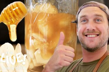 Brad Makes Fermented Garlic Honey | It's Alive | Bon Appétit