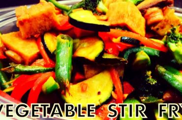Vegetable Stir Fry | Best Stir Recipe | Tofu Stir Fry | Healthy Lunch Ideas by MyChef atHome