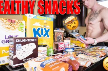 EASY HEALTHY SNACK IDEAS! | My Shredding Diet Favorites