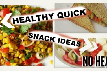 Easy Healthy Food Ideas II No Heat II Ranji Chopra