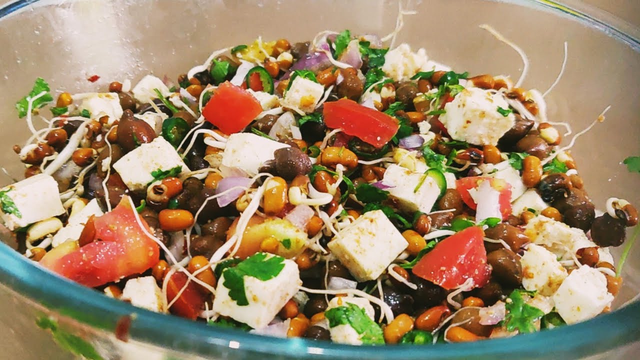 Protein Salad || Healthy And Tasty || Sanobar Kitchen With Tips Protein Salad || Healthy And Tasty || Sanobar Kitchen With Tips