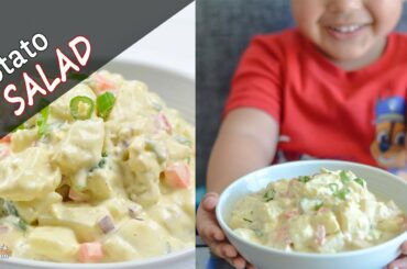 আলুর সালাদ রেসিপি | ঝটপট নাস্তা / টিফিন তৈরী || Easy Potato Salad Recipe | Potato & Egg Salad Bangla