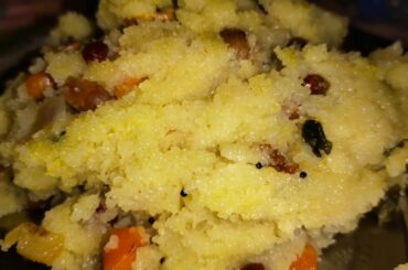 UPMA Recipe/easy quick & tasty||healthy breakfast||jeedi pappu UPMA||semolina/Suji upma