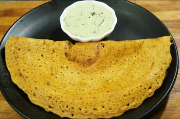 Adai Dosa Recipe - அடை தோசை செய்வது எப்படி - Protein Rich Breakfast Recipe