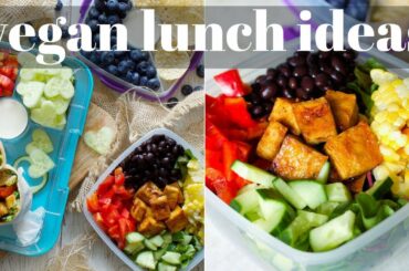 HEALTHY LUNCH IDEAS PERFECT FOR SCHOOL/WORK | PLANTIFULLY BASED
