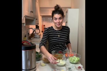 Sweet Potato Celery and Chickpea Soup | HEALTHY RECIPES | JENNIFER MEDHURST