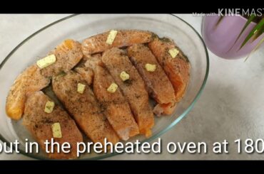 Easy healthy dinner for kids| salmon and mix vegitables | children's favourite dinner