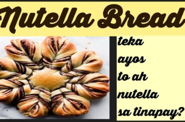 Braided Nutella bread recipe|Boykamote Vlog