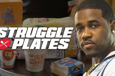 ASAP Ferg Makes Mayonnaise Sandwich, Rice With Ketchup and Sugar Milk | Struggle Plates