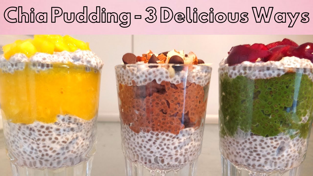 Healthy Chia Pudding Recipe 3 Delicious Ways | Healthy Breakfast Ideas | TheHungryGypsy Healthy Chia Pudding Recipe 3 Delicious Ways | Healthy Breakfast Ideas | TheHungryGypsy