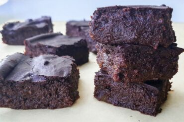 Healthy No Bake Flourless And Eggless Brownie Recipe - Przepis Na Zdrowe Brownie Bez Pieczenia