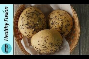 Whole Wheat Buns Recipe By Healthy Food Fusion | HD 2019