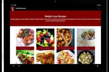 Healthy Recipes Video Demonstration