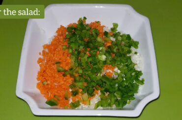 How to make "CHICKEN SALAD BASKETS"|party snack/Chicken Salad recipe in Fried Basket|healthy recipe