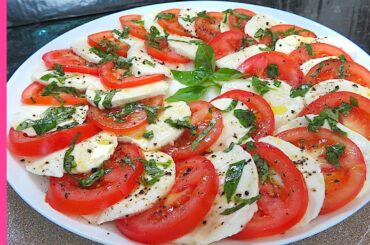 Mozerella Cheese Salad | Quick and Easy Mozerella Chesse Recipe | Cook with Malaika