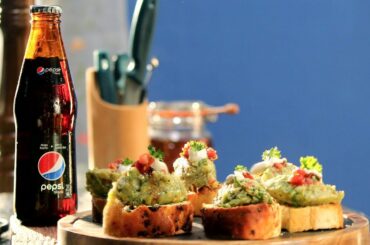 Masala Guacamole Toast Recipe | मसाला गुआकामोल टोस्ट | Easy Healthy Snack Recipe