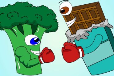 Healthy Food Vs Junk Food Song!