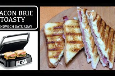 Bacon & Brie Toasted Sandwich - Sandwich Ideas