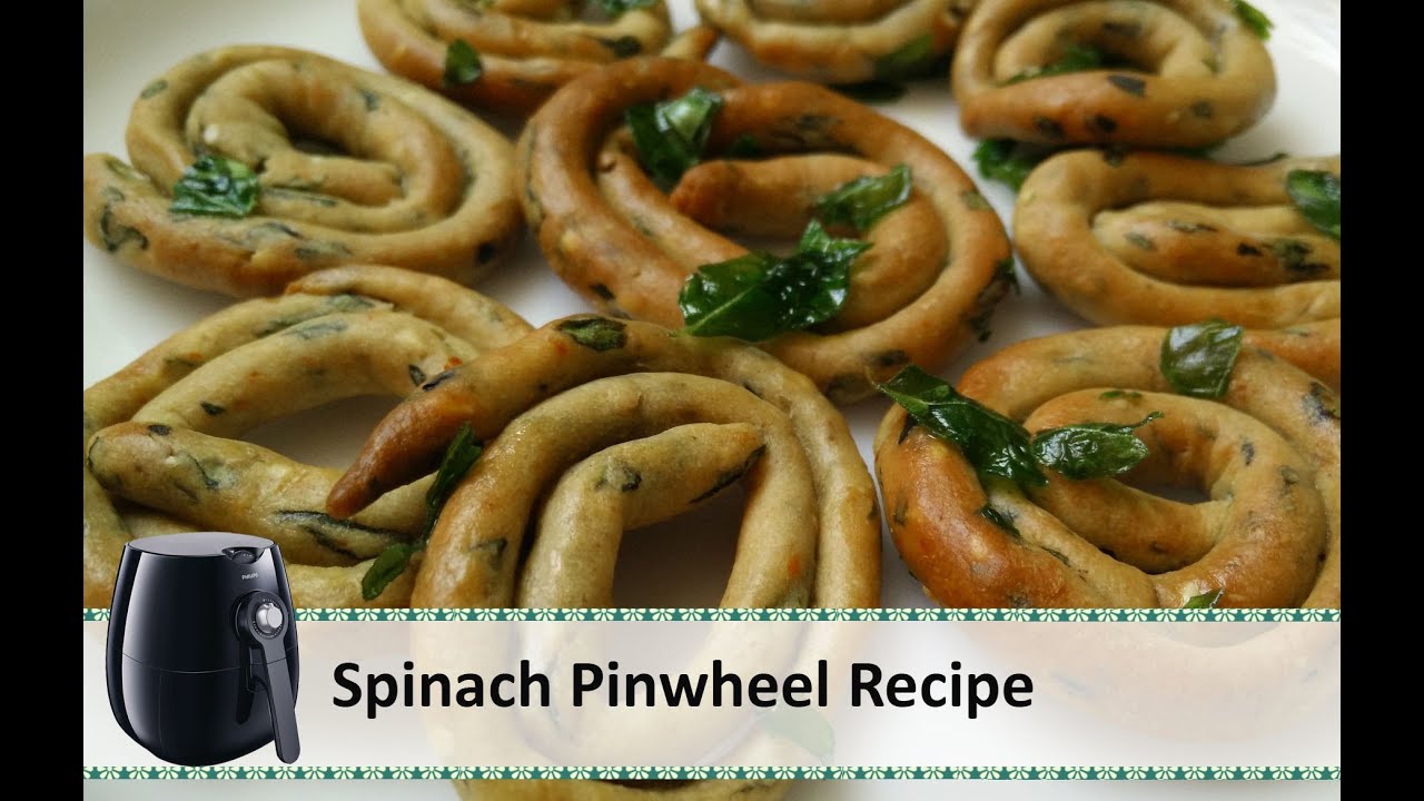 How To Make Spinach Pinwheels | Healthy Tea Time Snack Recipe | Air Fryer Recipes by Healthy Kadai How To Make Spinach Pinwheels | Healthy Tea Time Snack Recipe | Air Fryer Recipes by Healthy Kadai