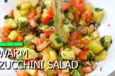 Warm Zucchini Salad