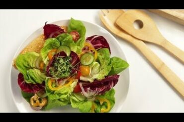 The Art of Plating a Garden Salad | Food How To