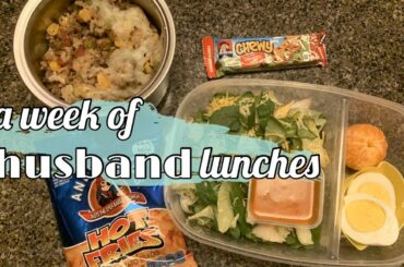 A WEEK OF HUSBAND LUNCHES || HOT & COLD IDEAS || OCTOBER 28 - NOVEMBER 1, 2019