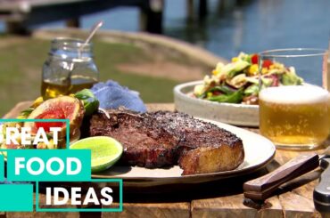 Spice-Rubbed Steak With Summer Salad | Food | Great Home Ideas