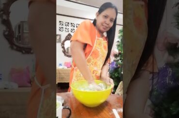 Malunggay/ Moringga leaves bread with cheese.