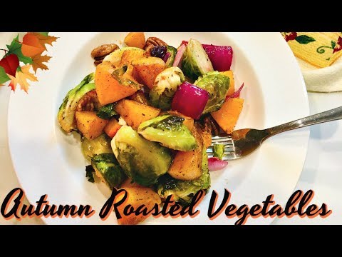 The Best Autumn Oven Roasted Vegetable Recipe | Side Dish Ideas | ThymeWithApril The Best Autumn Oven Roasted Vegetable Recipe | Side Dish Ideas | ThymeWithApril